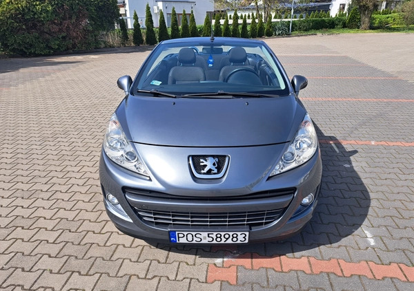 Peugeot 207 CC cena 16500 przebieg: 69000, rok produkcji 2009 z Limanowa małe 211